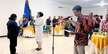 Pasca Pelantikan, Ketua PWI Tarakan Tekankan Wartawan Jaga Eksistensi