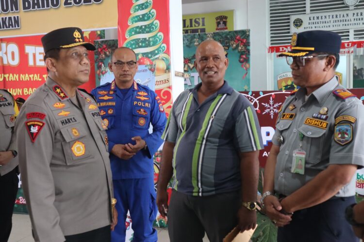 Turun Langsung Tinjau Situasi Kamtibmas Jelang Nataru, Kapolda Kaltara Sampaikan ini