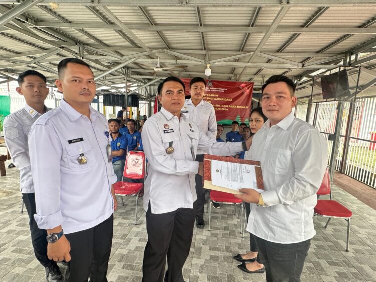 79 Warga Binaan di Lapas Tarakan Terima Remisi Natal