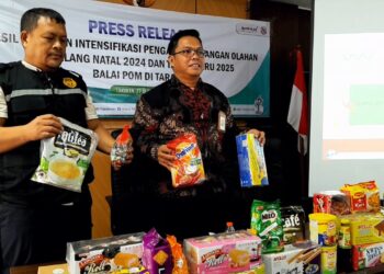 Hasil Intensifikasi Pengawasan BPOM Tarakan, Ribuan Produk Pangan Tanpa Izin Edar Ditemukan