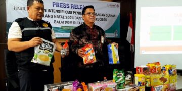 Hasil Intensifikasi Pengawasan BPOM Tarakan, Ribuan Produk Pangan Tanpa Izin Edar Ditemukan