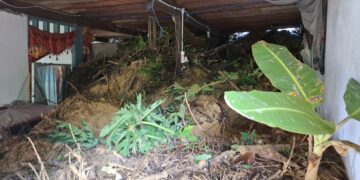 Longsor Terjang Rumah Warga di Mamburungan Timur, Begini Kronologinya