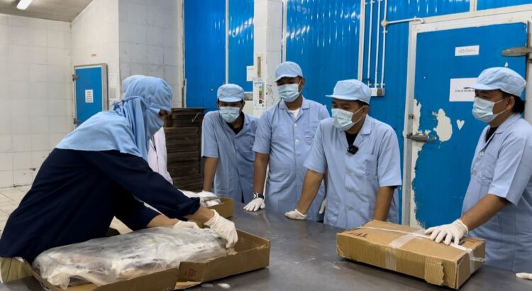 Tinjau Cold Storage di Tarakan, Ketua DPRD Bontang Intip Sistem Pengolahan Ikan