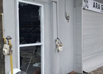 Toko Sepatu di Boom Panjang Dirusak OTK, Pemilik Lapor Polisi