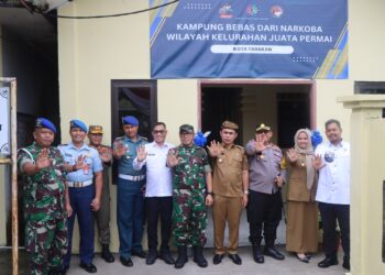 Tekan Peredaran Narkoba, Juata Permai Dijadikan Kampung Bebas Narkoba