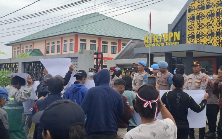 TEGAS! BPN Tarakan Akan Blokir Sertifikat Tumpang Tindih di Lahan ‘Santung’