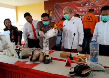 Kasus Narkotika Menurun, Tersangka dan Barang Bukti Meningkat