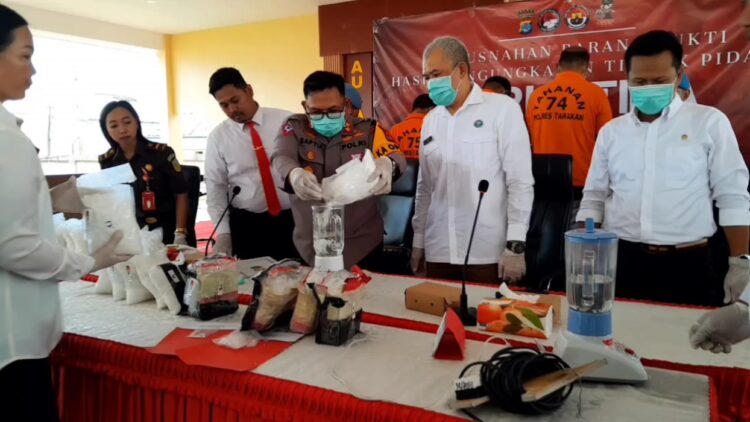 Kasus Narkotika Menurun, Tersangka dan Barang Bukti Meningkat