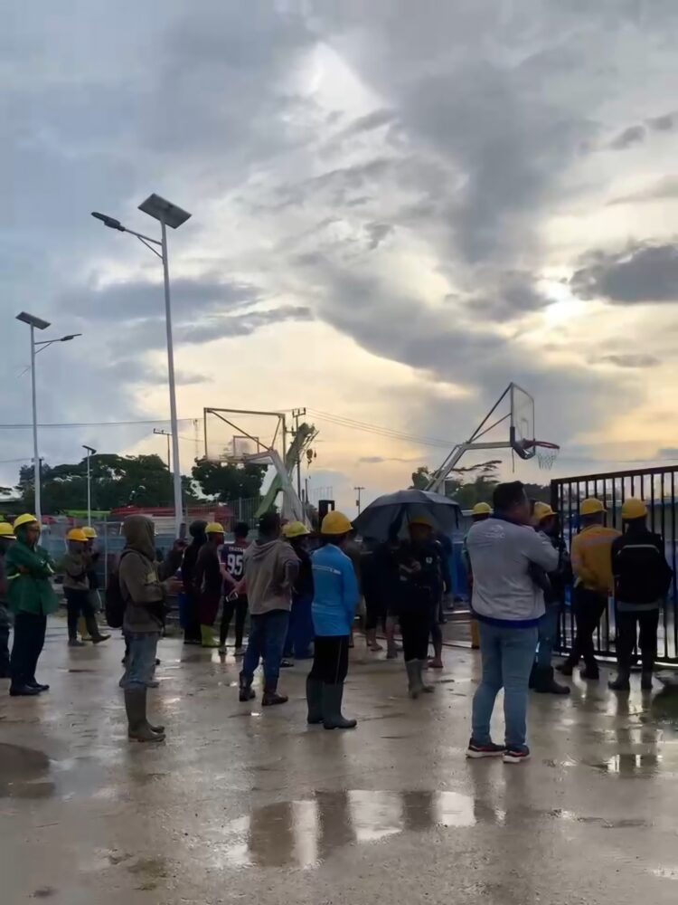 Ini Kata Disnakertrans Soal Aksi Mogok Kerja Karyawan Subkontraktor PT Xin Rui