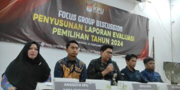 KPU Tarakan Gelar FGD Evaluasi Pemilu 2024, Tingkatkan Kualitas Demokrasi