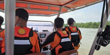 Tim SAR Perluas Area Pencarian 3 Korban Hilang Akibat Insiden Speedboat Maut di Bulungan