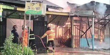 Kompor Diduga Jadi Penyebab Kebakaran Warung Bakso Sriwedari
