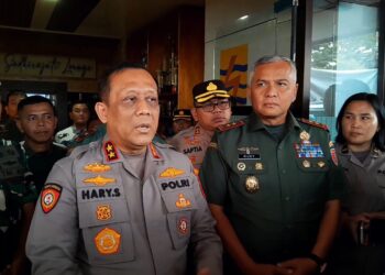 Kapolda Kaltara dan Pangdam VI Mulawarman Tinjau Mapolres, Enam Polisi Alami Luka