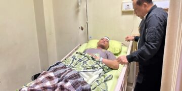 Kapolda Kaltara Jenguk Polisi Korban Penyerangan di Rumah Sakit