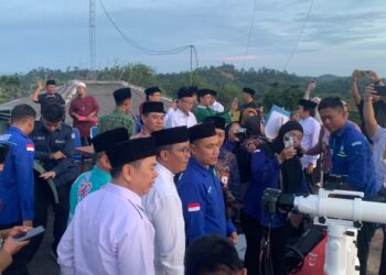 Pantauan Hilal Awal Bulan Ramadan di Tarakan Terkendala Awan