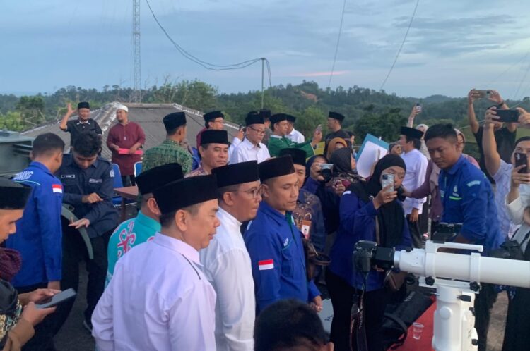 Pantauan Hilal Awal Bulan Ramadan di Tarakan Terkendala Awan