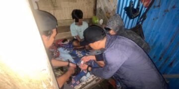 Polisi Grebek Sarang Transaksi Sabu di Lingkas Ujung, Seorang IRT Turut Dirungkus