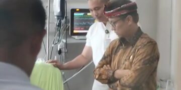 Menteri Kesehatan Budi Gunadi Kunjungi RSUD dr H Jusuf SK, Cek Layanan Bedah Jantung 