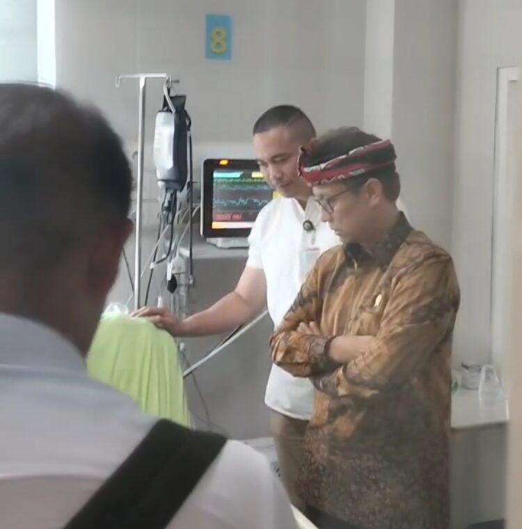 Menteri Kesehatan Budi Gunadi Kunjungi RSUD dr H Jusuf SK, Cek Layanan Bedah Jantung