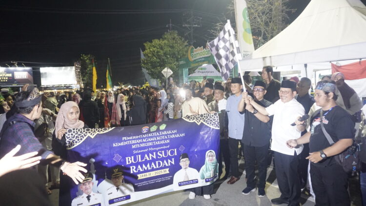 Jadi Tradisi Tahunan di Bulan Ramadhan, Parade Bedug Sahur di Tarakan Meriah