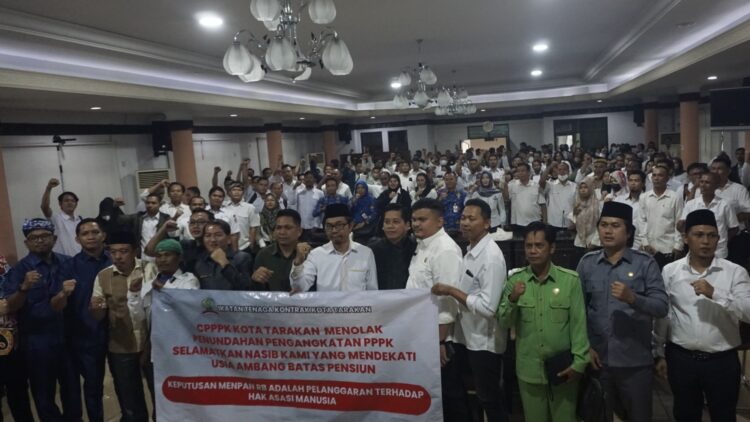 Penundaan TMT Bagi CPNS dan PPPK di Tarakan Menuai Protes dari Ikatan Tenaga Kontrak