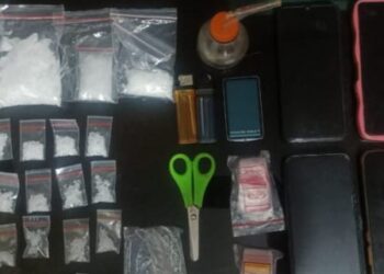 Tiga Tersangka Penyalahguna Narkoba Diringkus, Barang Bukti 22 Paket Sabu