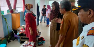 Relokasi PKL di Pelabuhan Tengkayu I Kota Tarakan, Masih Ada Pedagang Berjualan di Dermaga