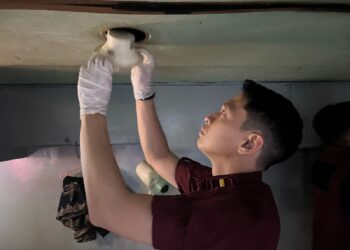 Razia di Lapas Tarakan Petugas Temukan Handphone dan Sajam Rakitan