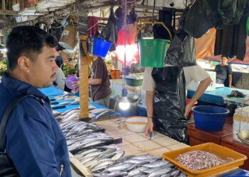 Satgas Pangan Polres Tarakan Cek Stok dan Harga Bahan Pokok di Sejumlah Pasar Tarakan dan Gudang Bulog