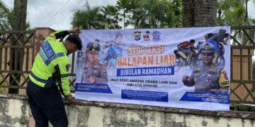 Larang Balapan Liar dan Parkir Sembarangan, Satlantas Gencar Sosialisasi