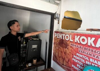 Warung Sembako Dibobol Maling, Pelaku Beraksi saat Sahur