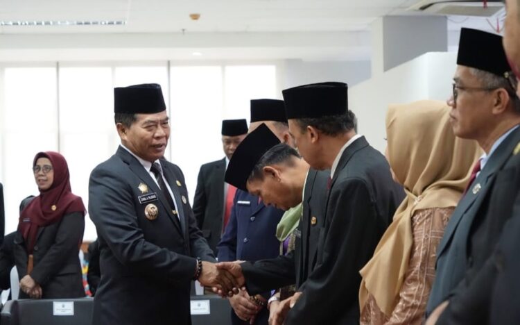 Gubernur Kaltara Lantik 10 Pejabat JPT Pratama