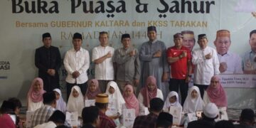 Pererat Silaturahmi, Surya Borneo Media Telekomunikasi Gelar Bukber dan Sahur, Gubernur Kaltara Beri Apresiasi
