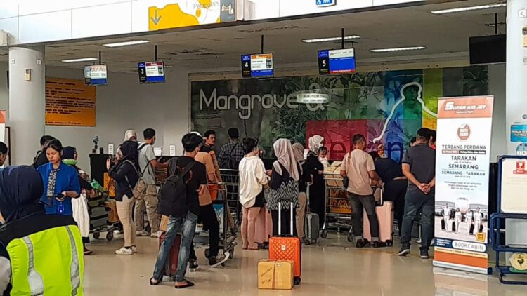 Puncak Arus Mudik di Bandara Juwata Tarakan Diprediksi H-3 Lebaran