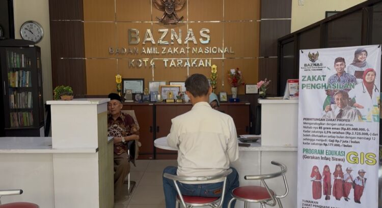 Baznas Tarakan Targetkan Rp4 Miliar dari Zakat di Bulan Ramadhan