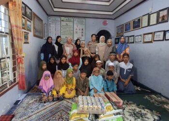 Peduli Sesama, Serdik Sespima Polri Angkatan 73 Bagikan Sembako ke Panti Asuhan di Tarakan