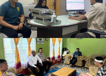 Kasat Samapta Polres Tarakan Home Visit ke Anggota yang Menjalani Pemulihan