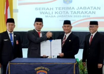Sertijab Wali Kota Tarakan, KHARISMA Siap Laksanakan Program 100 Hari Kerja