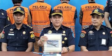 Empat Nelayan Asal Malaysia Terlibat Ilegal Fishing Ditangkap PSDKP Tarakan