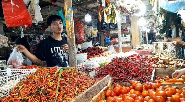 Pasca Lebaran Harga dan Pasokan Bahan Pokok di Pasar Stabil