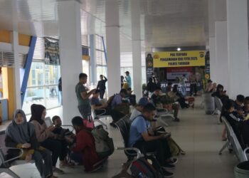 Puncak Arus Balik di Pelabuhan Tengkayu 1 Tarakan Capai 4.828 Penumpang   