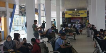 Puncak Arus Balik di Pelabuhan Tengkayu 1 Tarakan Capai 4.828 Penumpang   