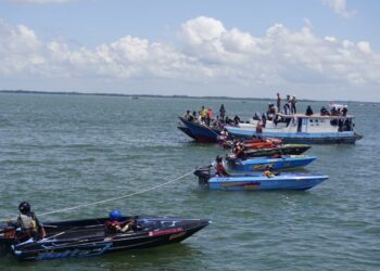 MERIAH! Speedboat Race Pemuda Juata Laut Cup 1 Diikuti Peserta dari Luar Kaltara