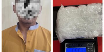 Bawa Sabu dari Sandakan, Kurir Lintas Negara Diamankan Polres Nunukan