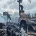 Tiga Rumah di Pantai Amal yang Terbakar Masih Dipasangi Garis Polisi