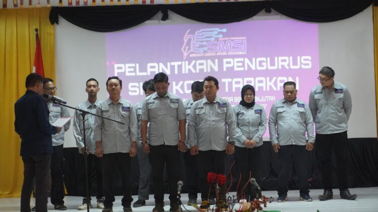 Pengurus SMSI Tarakan 2024-2029 Dilantik, Media Jadi Tonggak Penting Pembangunan Kota