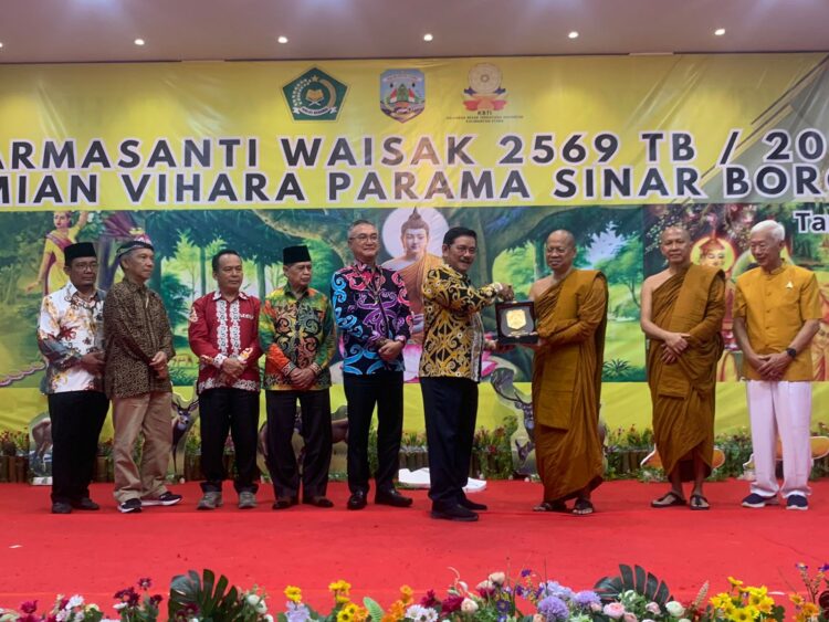 Vihara Parama Sinar Borobudur Diresmikan, Jadi Pusat Keagamaan Umat Buddha Terbesar di Kaltara