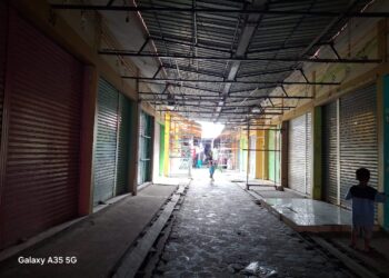 Tak Berguna! Kondisi Bangunan Pujasera di Nunukan Utara Semakin Memprihatinkan