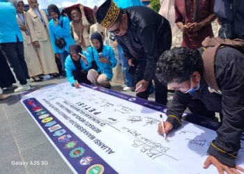 Tolak GRIB Jaya, Mahasiswa dan Ormas di Nunukan Suarakan Pernyataan Sikap