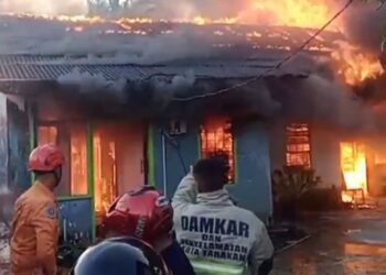 Bantuan Disalurkan, BPDB Catat 22 Orang Korban Kebakaran di Karang Anyar Pantai